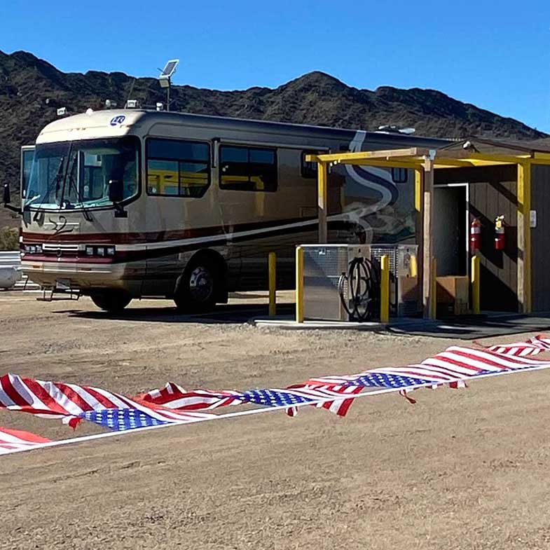 RV Gas and Supplies Propane Station