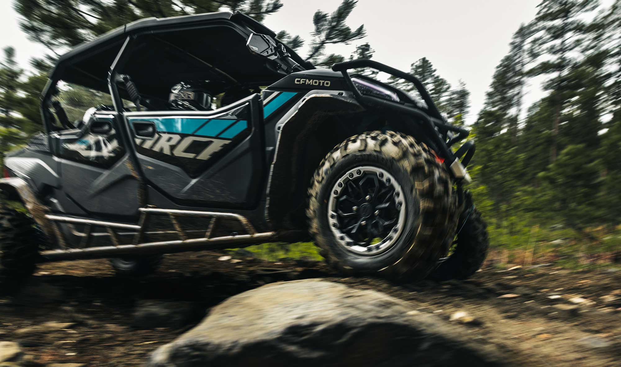 Feel the thrill of a new CFMOTO SxS or ATV!