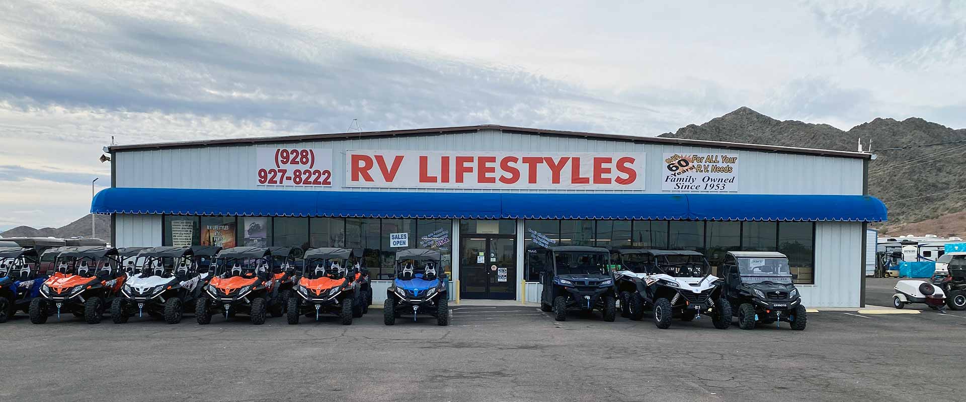 RV Lifestyles parts and service center in Quartzsite Arizona