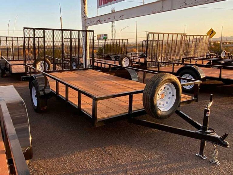 Big Bubba single axle utility trailer for sale at RV Lifestyles